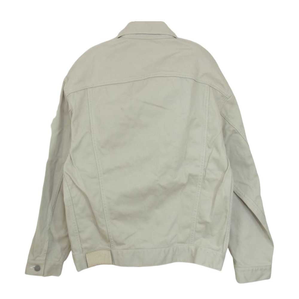 ヤングアンドオルセン YO1601-JK005 3rdタイプ スタースタッズ ピケ ジャケット オフホワイト系 4【中古】