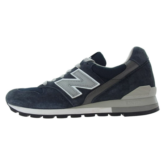NEW BALANCE ニューバランス M996NAV スニーカー ランニングシューズ ネイビー系 26.5cm【中古】