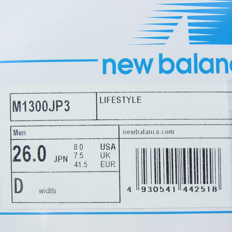 NEW BALANCE ニューバランス M1300JP3 スニーカー ランニングシューズ
