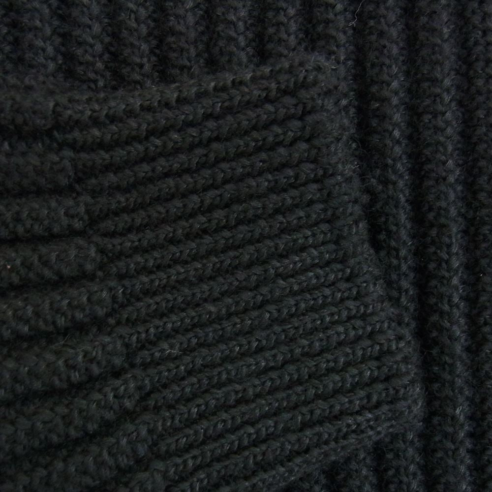 VISVIM ビズビム 0120405012001 20AW AMPLUS CREW L/S (W/L) アンプラス クルー ニット セーター ブラック系 1【中古】