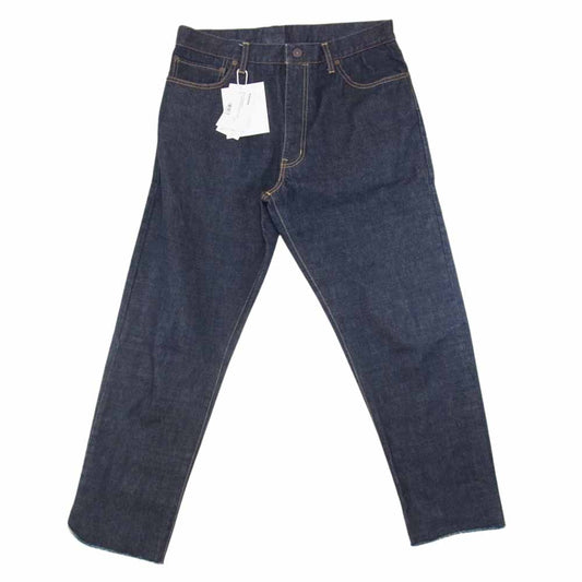 VISVIM ビズビム 0121405005003 22SS SS JOURNEYMAN PANTS TACKED ジャーニーマン タック 裾ダメージ加工 デニム パンツ インディゴブルー系 2【極上美品】【中古】
