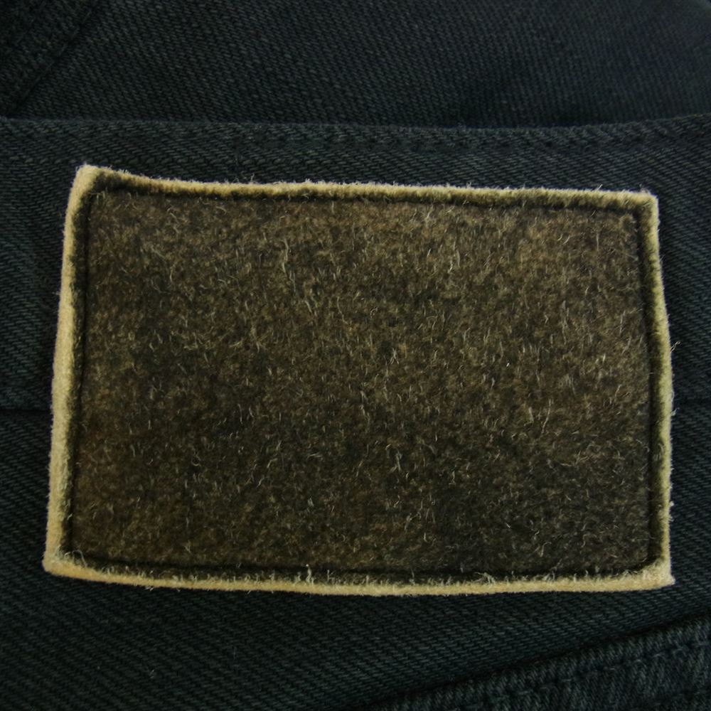 VISVIM ビズビム 0120305005003 20SS SS JOURNEYMAN PANTS BLK TACKED CRASH ジャーニーマン タック　クラッシュ ユーズド 加工 デニム パンツ ブラック系 1【極上美品】【中古】