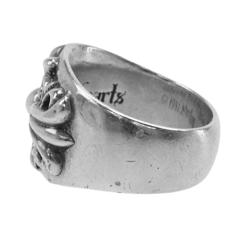 CHROME HEARTS クロムハーツ（原本無） KEEPER RING キーパーリング シルバー系 実寸約23号【中古】