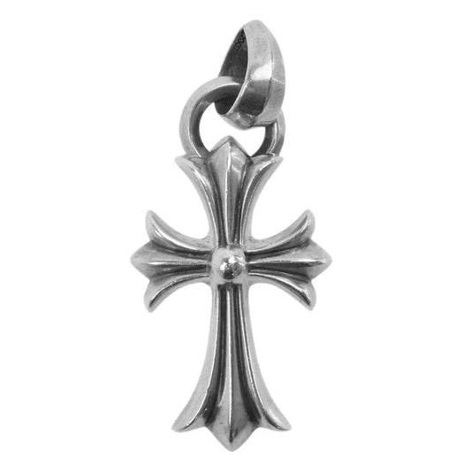 CHROME HEARTS クロムハーツ（原本無） CH CRS SM W/BALE スモール CH クロス ペンダントトップ ウィズ ベイル シルバー系【中古】