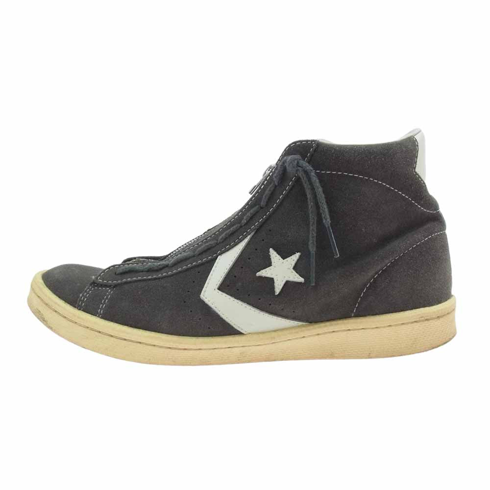 CONVERSE コンバース nonnative ノンネイティブ PRO LEATHER HI NN GRAY プロレザー ハイ スニーカー グレー系 US 10【中古】