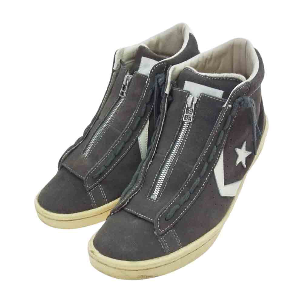 CONVERSE コンバース nonnative ノンネイティブ PRO LEATHER HI NN GRAY プロレザー ハイ スニーカー グレー系 US 10【中古】