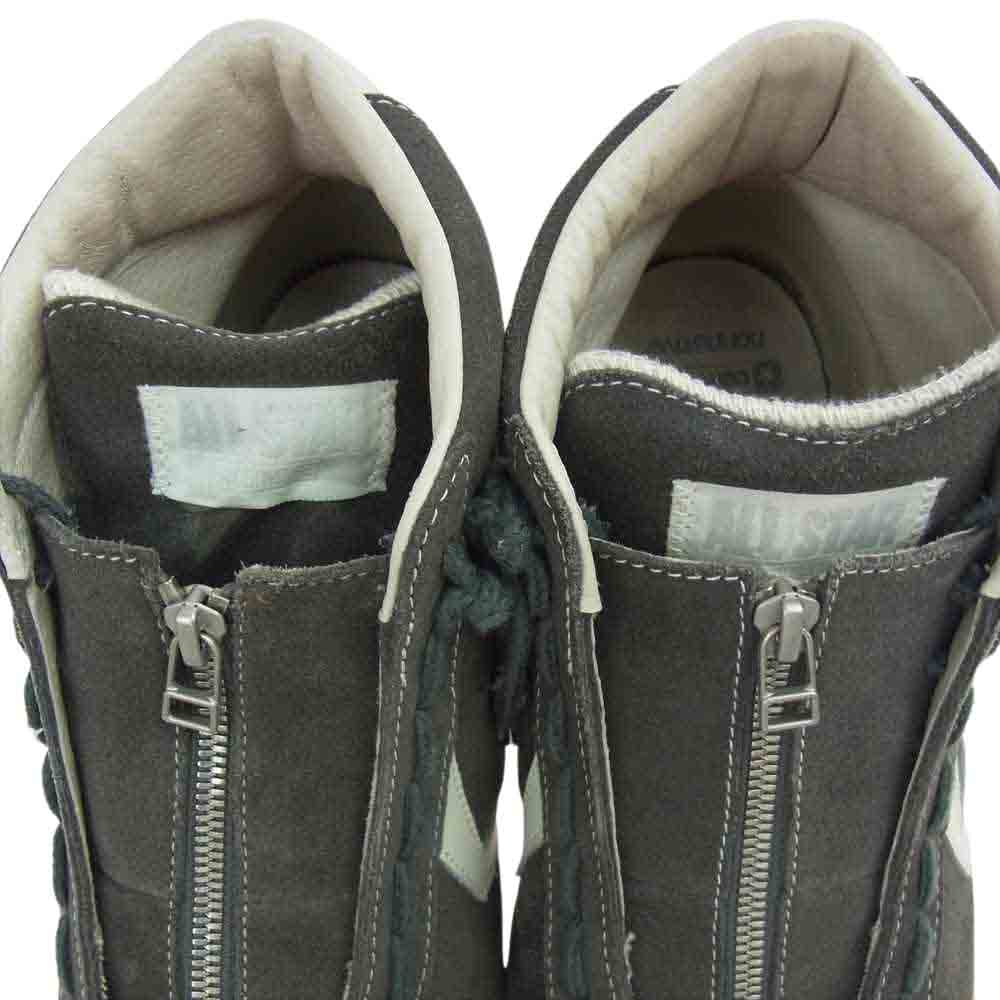 CONVERSE コンバース nonnative ノンネイティブ PRO LEATHER HI NN GRAY プロレザー ハイ スニーカー グレー系 US 10【中古】