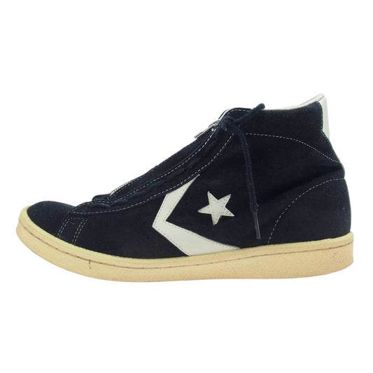 CONVERSE コンバース nonnative ノンネイティブ PRO LEATHER HI NN NAVY プロレザー ハイ スニーカー ネイビー系 US 10【中古】