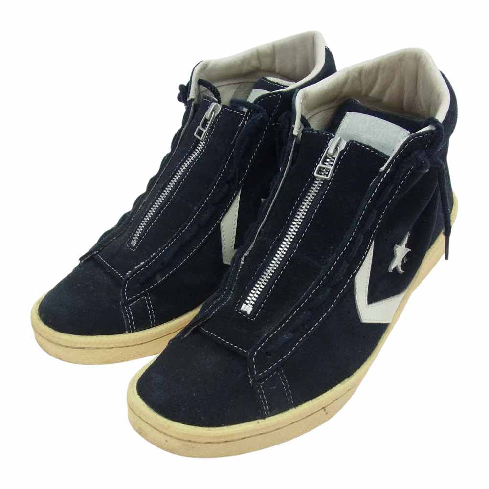 CONVERSE コンバース nonnative ノンネイティブ PRO LEATHER HI NN NAVY プロレザー ハイ スニーカー ネイビー系 US 10【中古】