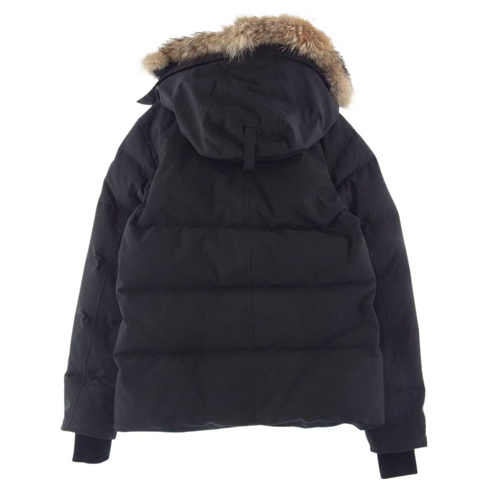 CANADA GOOSE カナダグース 3808MA WYNDHAM PARKA FUSION FIT ウィンダム パーカー フュージョン フィット ダウン ジャケット ブラック系 L【中古】