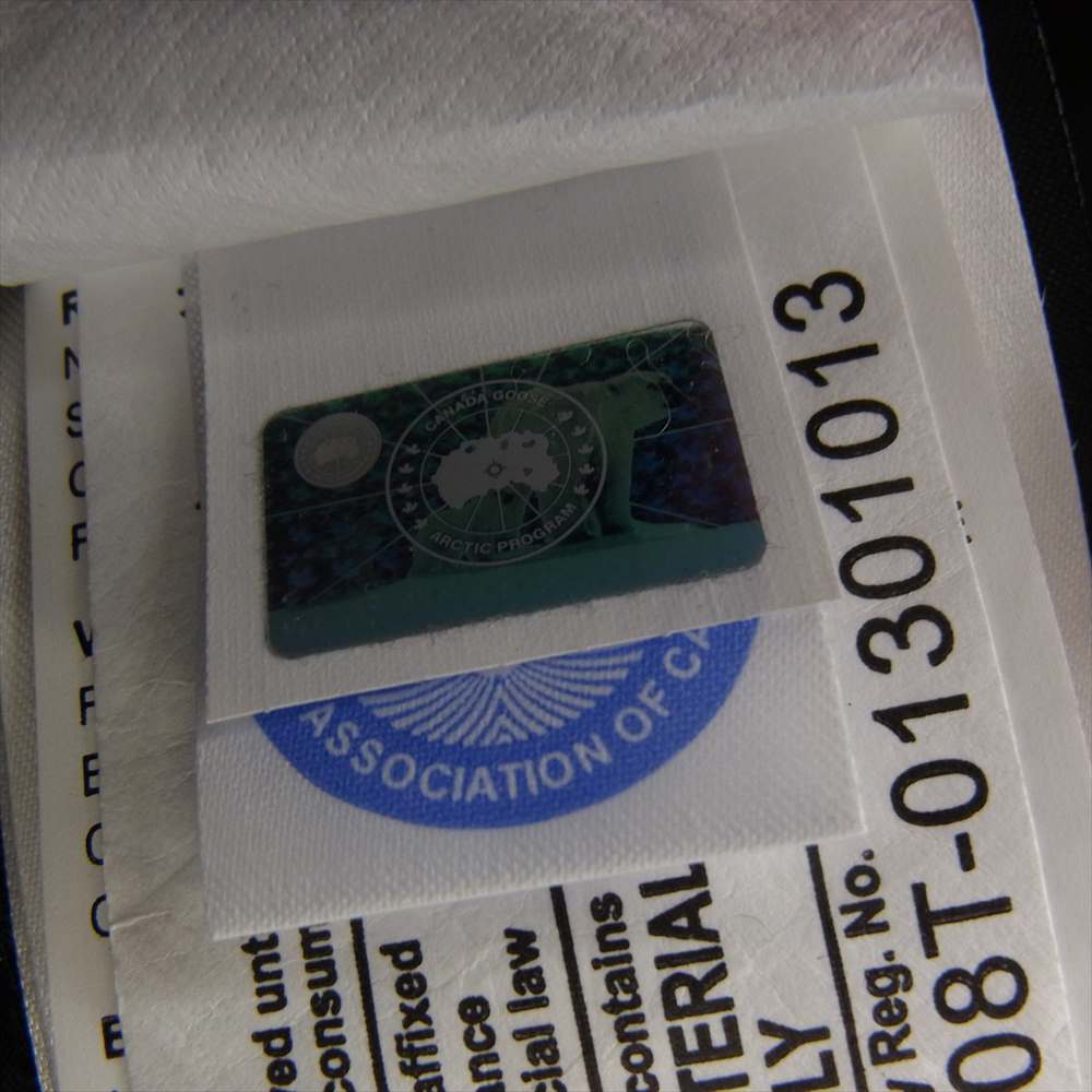 CANADA GOOSE カナダグース 3808MA WYNDHAM PARKA FUSION FIT ウィンダム パーカー フュージョン フィット ダウン ジャケット ブラック系 L【中古】