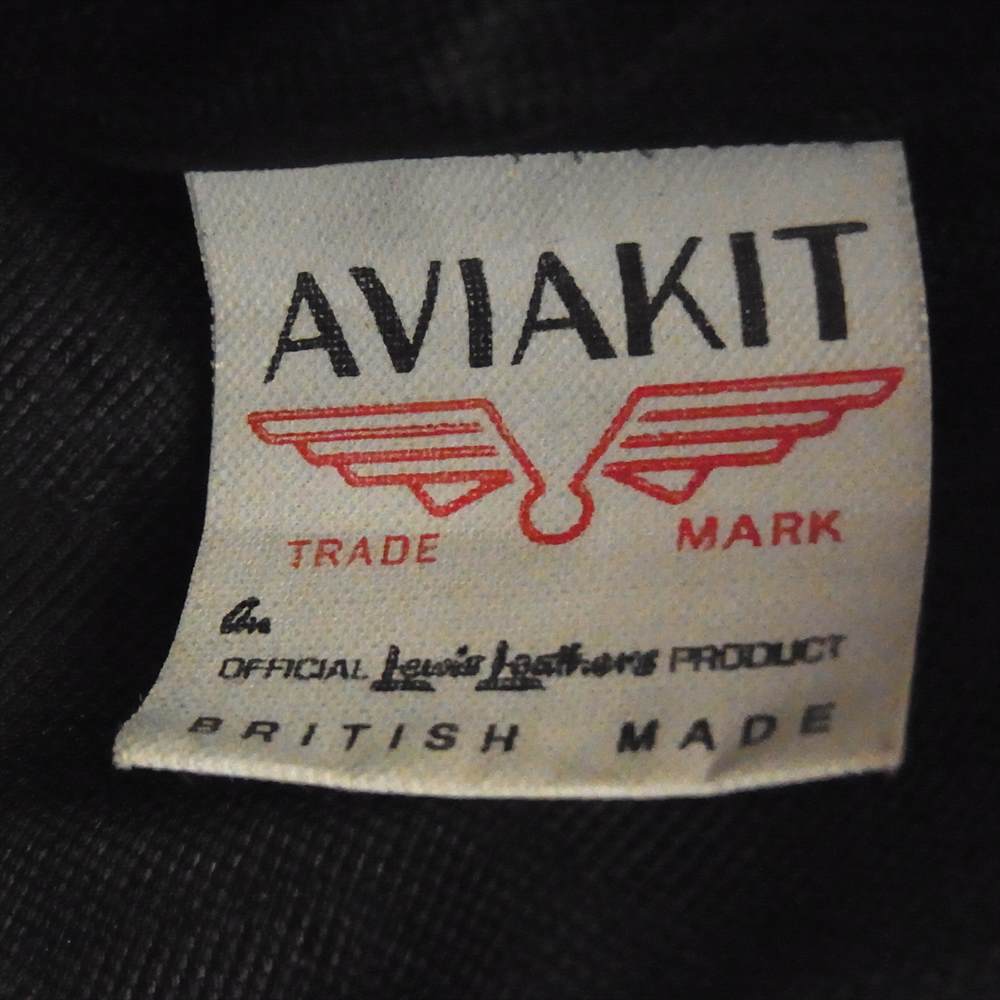 Lewis Leathers ルイスレザー 441 Cyclone サイクロン ダブル ライダース  レザー ジャケット ブラック系 40【中古】