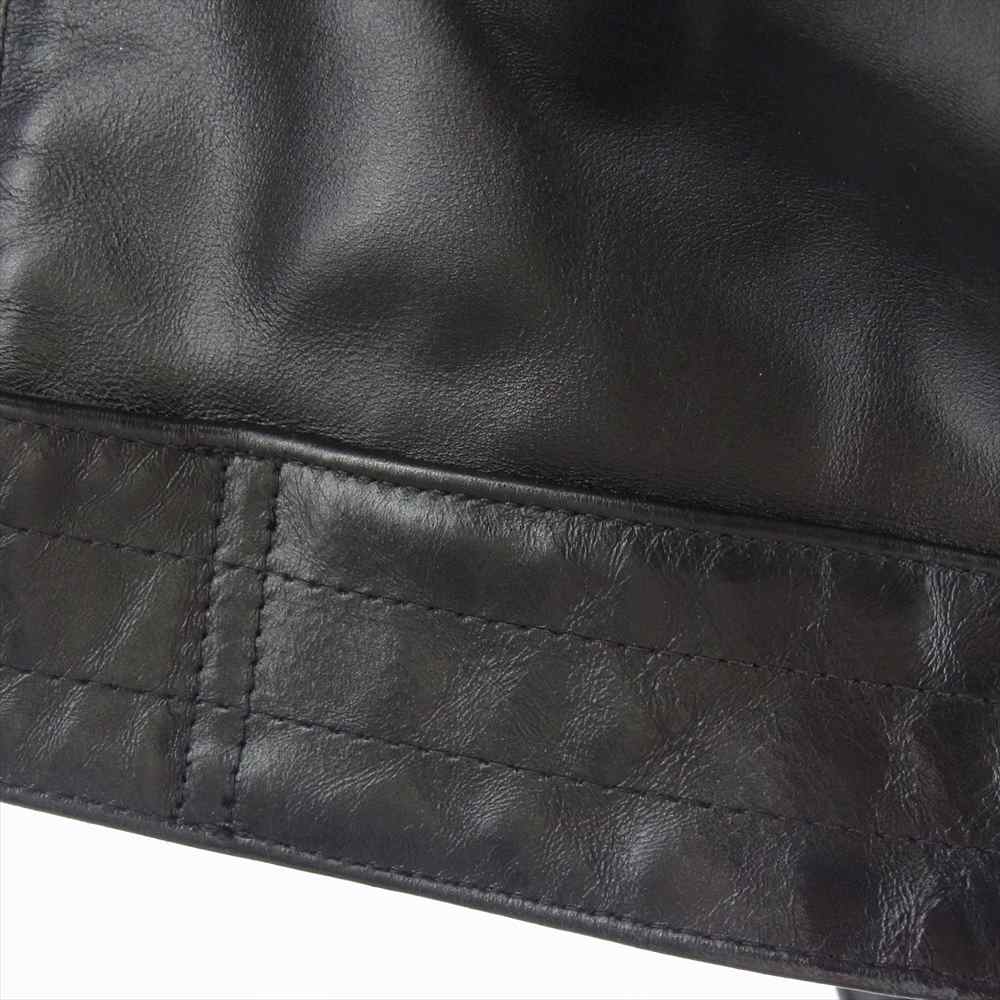 Lewis Leathers ルイスレザー 441 Cyclone サイクロン ダブル ライダース  レザー ジャケット ブラック系 40【中古】