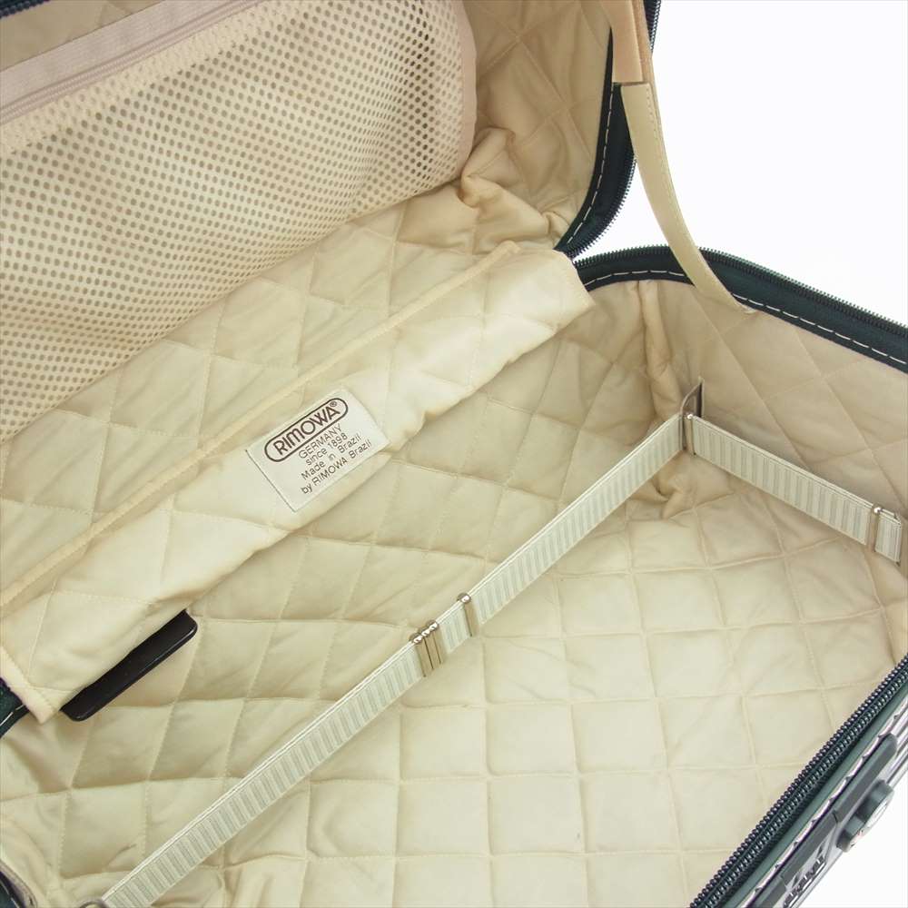 RIMOWA リモワ 87038400 BOSSA NOVA BEAUTY CASE ボサノバ ビューティー ケース グリーン系【極上美品】【中古】