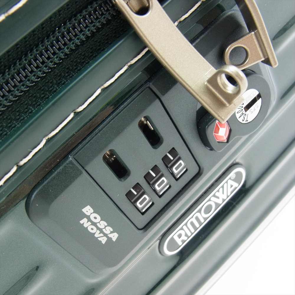 RIMOWA リモワ 87038400 BOSSA NOVA BEAUTY CASE ボサノバ ビューティー ケース グリーン系【極上美品】【中古】