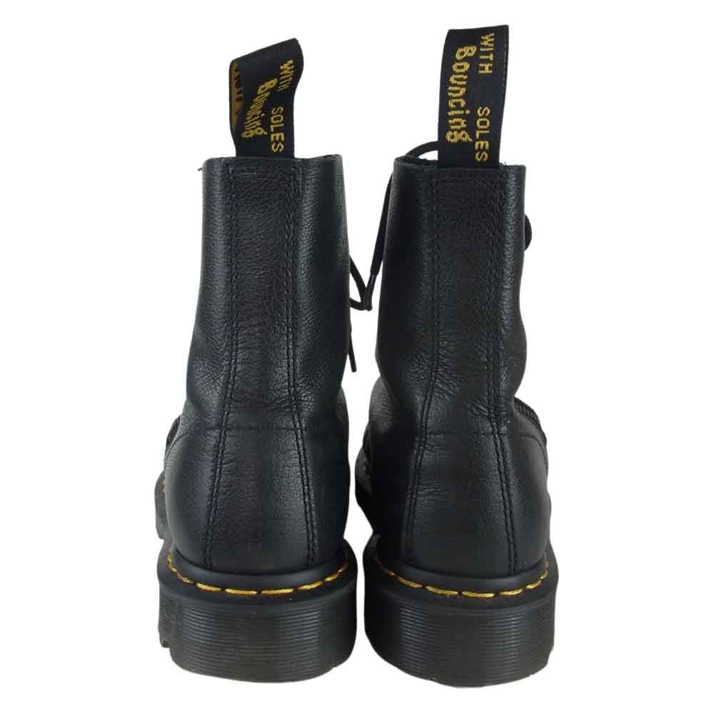 Dr.Martens ドクターマーチン 1460 pascal zip パスカル グレインレザー サイドジップ 8ホール ブーツ UK8 ブラック系【中古】