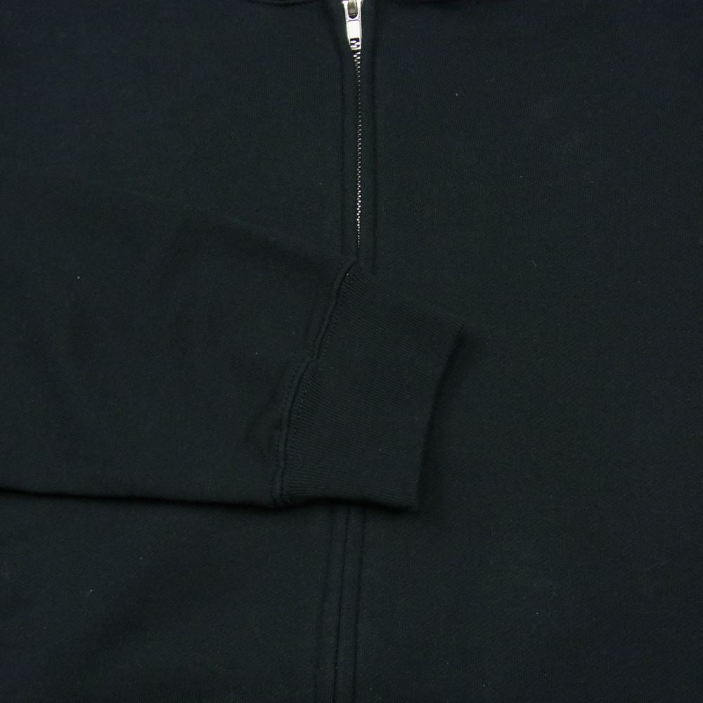 COMME des GARCONS コムデギャルソン CDG SZ-T020 バック ロゴ プリント ジップ パーカー ブラック系 L【中古】