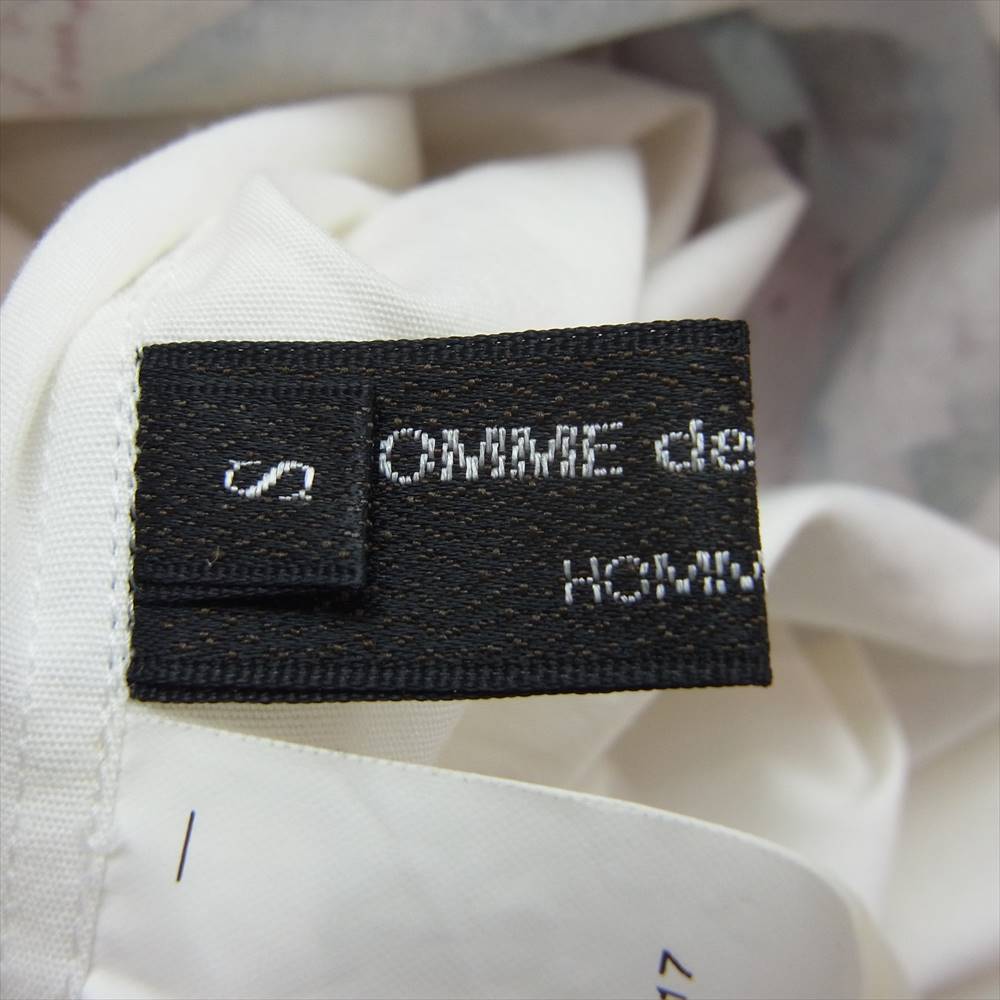 COMME des GARCONS HOMME PLUS コムデギャルソンオムプリュス 18SS PA-B012 Mona Luison 前後逆転 アーティストプリントシャツ ホワイト系 S【中古】