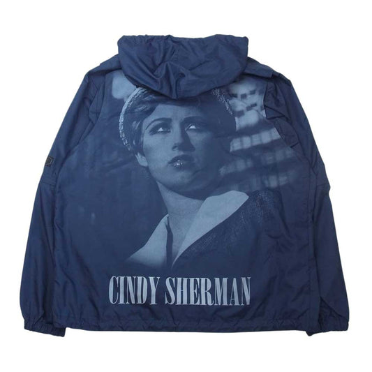 UNDERCOVER アンダーカバー UCY4208-3 Cindy Sherman シンディーシャーマン 袖ファスナー ドッキング ナイロンタフタ アーミー パーカー ネイビー系 3【中古】