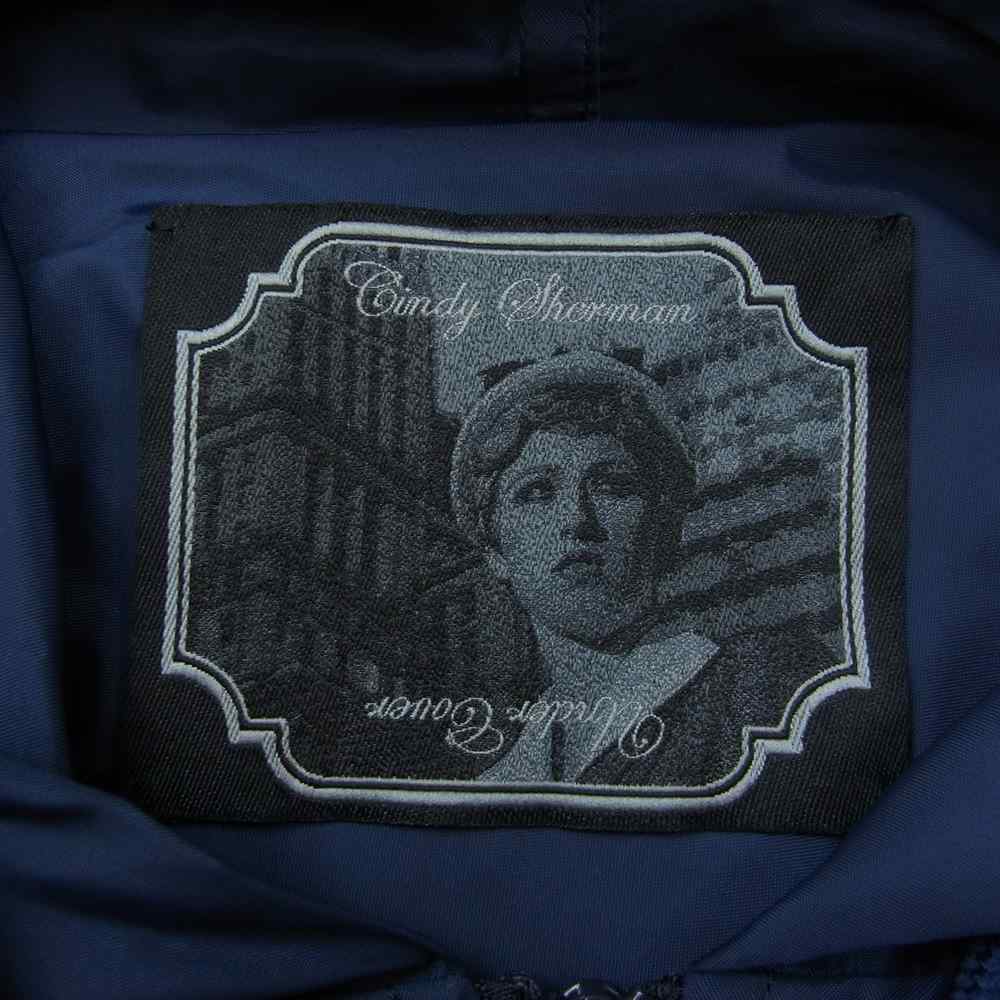 UNDERCOVER アンダーカバー UCY4208-3 Cindy Sherman シンディーシャーマン 袖ファスナー ドッキング ナイロンタフタ アーミー パーカー ネイビー系 3【中古】