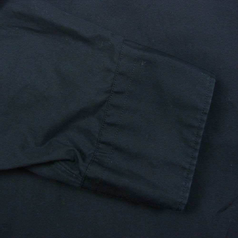 COMME des GARCONS HOMME PLUS コムデギャルソンオムプリュス 18SS PA-B018 Disco期 前後逆転 フラワー刺繍シャツ ブラック系 S【中古】