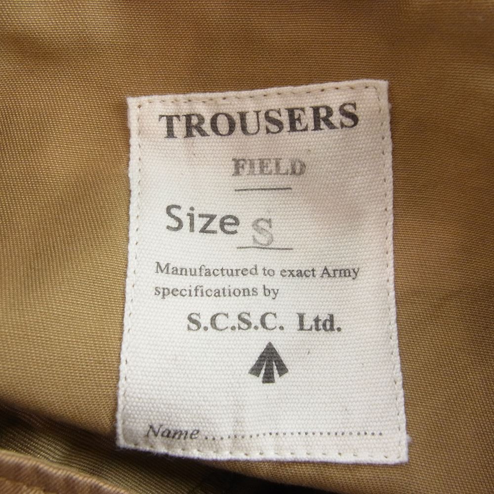 JELADO ジェラード Baker ベイカー パンツ カーキ系 S【中古】