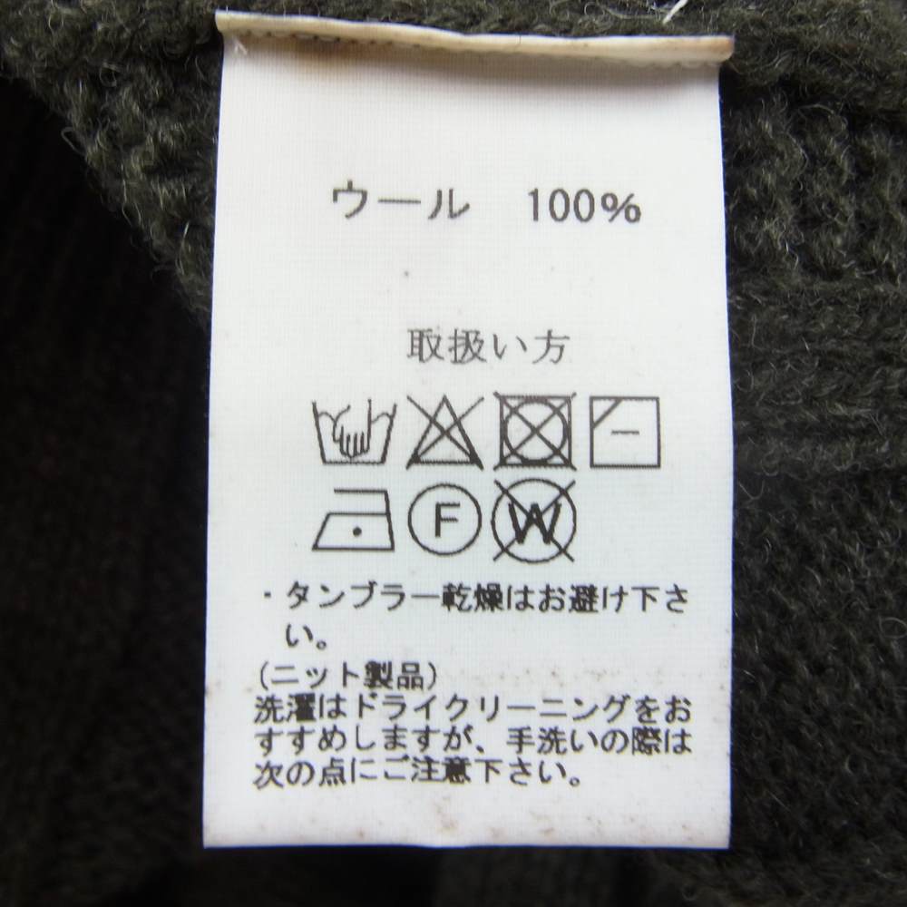 JELADO ジェラード John Gluckow ジョングラッコー ニット セーター カーキ系 L【中古】