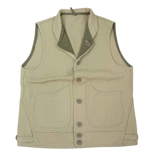 JELADO ジェラード John Gluckow ジョングラッコー Trailblazer Surveyors Vest トレイルブレイザー サー ベイヤーズ ベスト  ベージュ系 M【中古】