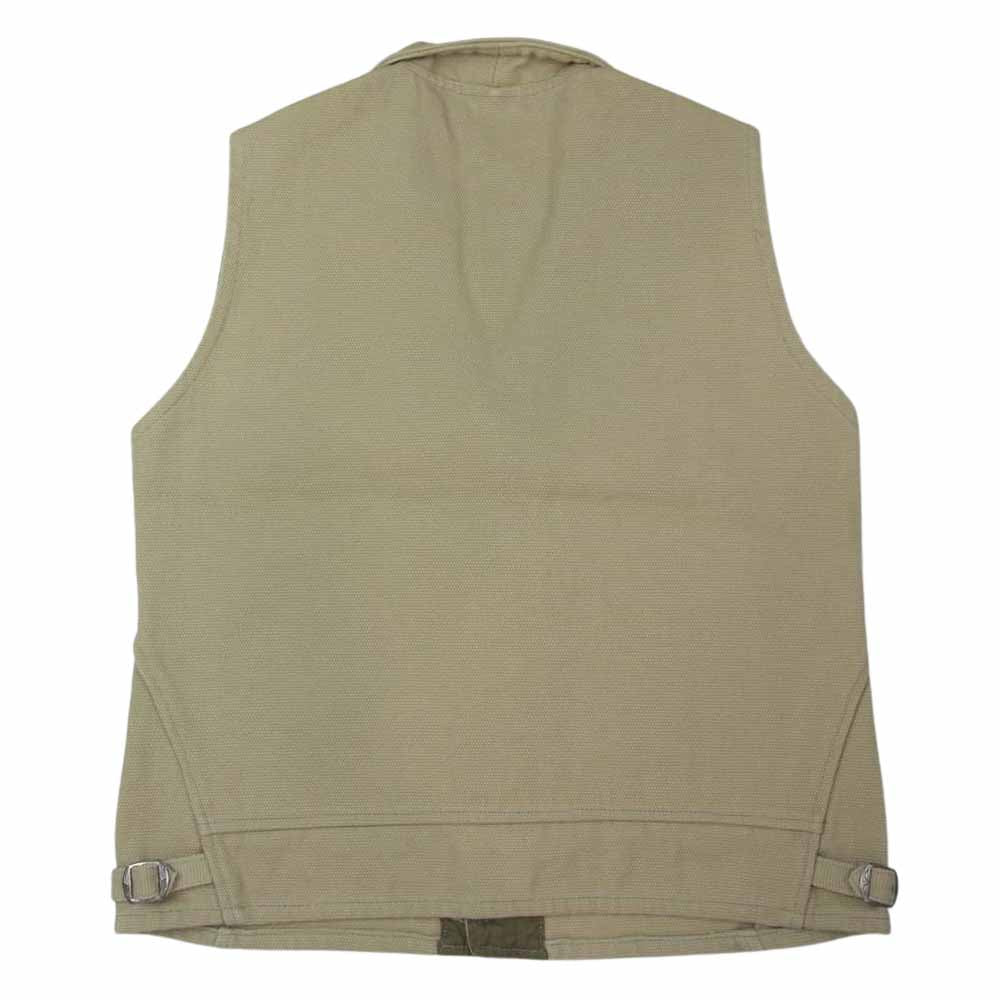 JELADO ジェラード John Gluckow ジョングラッコー Trailblazer Surveyors Vest トレイルブレイザー サー ベイヤーズ ベスト  ベージュ系 M【中古】