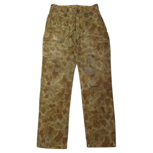 JELADO ジェラード ROYA CARGO CAMO ロイヤル カーゴ カモ 迷彩 リメイク 加工 カーキ系 S【中古】