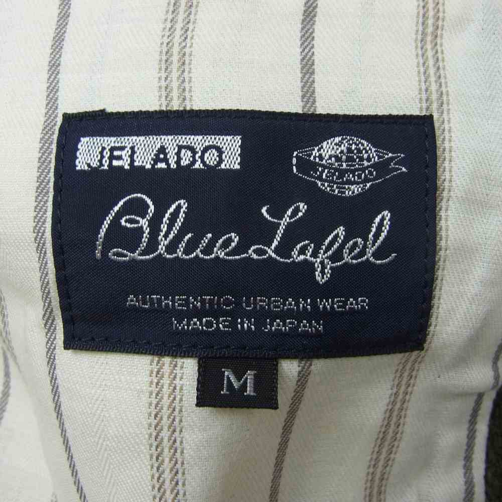 JELADO ジェラード Blue Label テーラード カーキ系 M【美品】【中古】