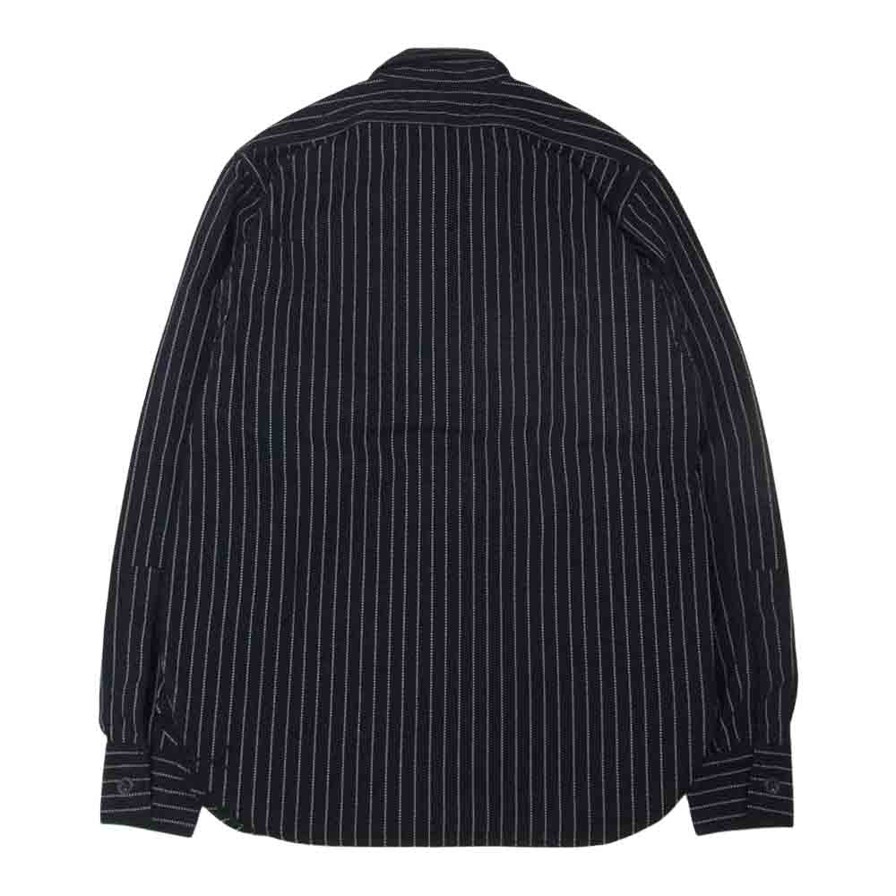 JELADO ジェラード John Gluckow  All Purpose Work Shirts ジョングラッコー ブラック ウォバッシュ ワークシャツ ブラック系 XS【中古】