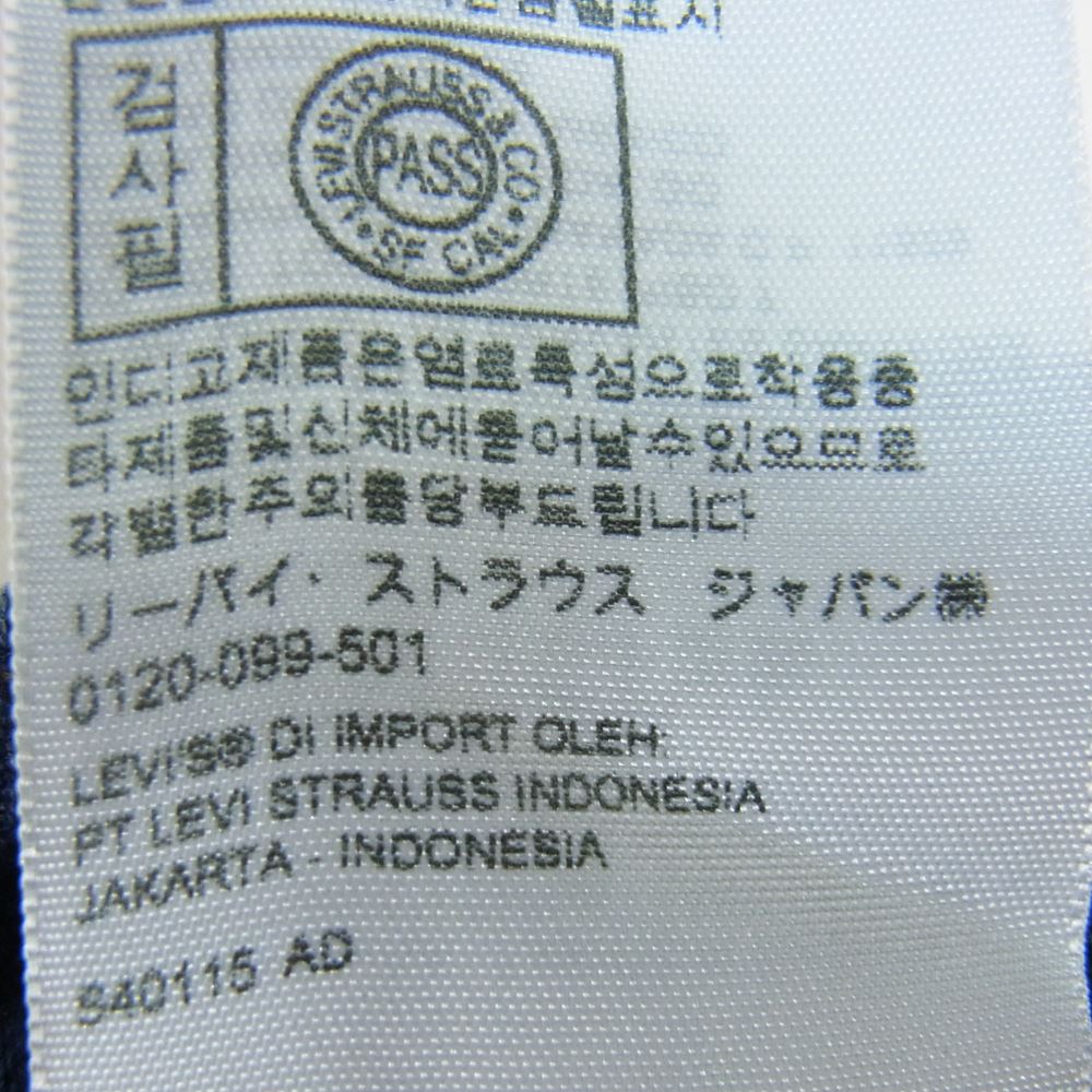 Levi's RED リーバイスレッド GKS-42210-A 502 TAPER 5ポケット テーパード デニムパンツ インディゴブルー系 34【新古品】【未使用】【中古】