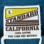 STANDARD CALIFORNIA スタンダードカリフォルニア SD UNITED WE STANDARD T プリント 半袖 Tシャツ NAVY(05) L【中古】