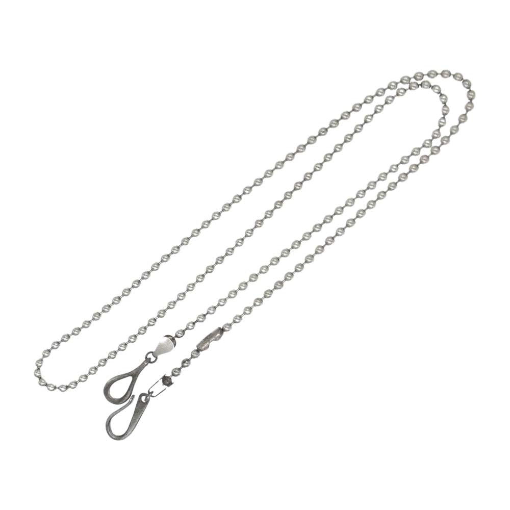LARRY SMITH ラリースミス BALL CHAIN NECKLACE ボールチェーン ネックレスチェーン シルバー系【中古】