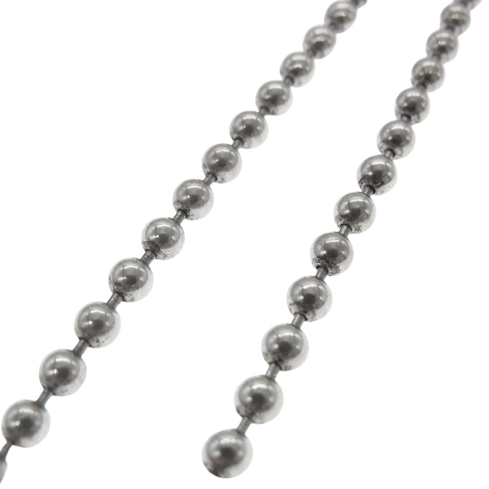 LARRY SMITH ラリースミス BALL CHAIN NECKLACE ボールチェーン ネックレスチェーン シルバー系【中古】