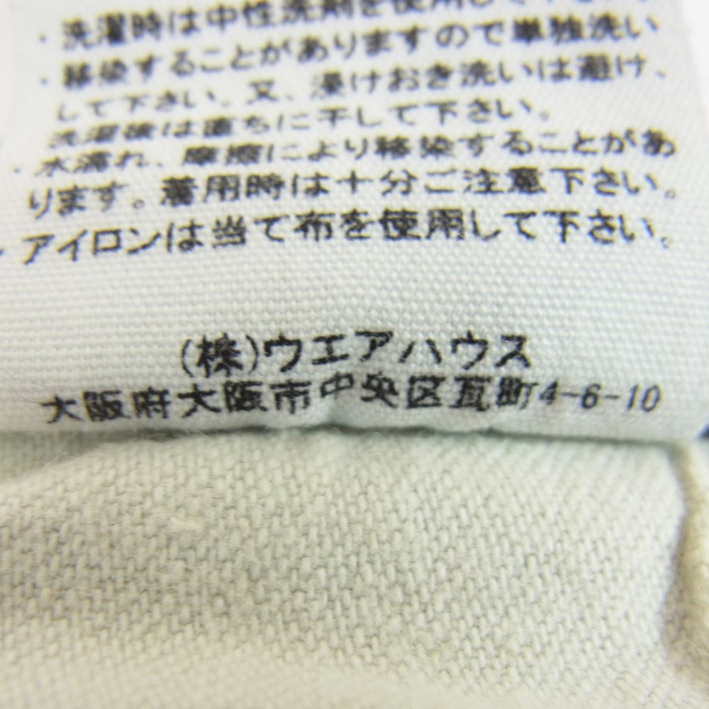 WAREHOUSE ウエアハウス Lot 1101 ボタンフライ デニムパンツ ブルー系 34【中古】