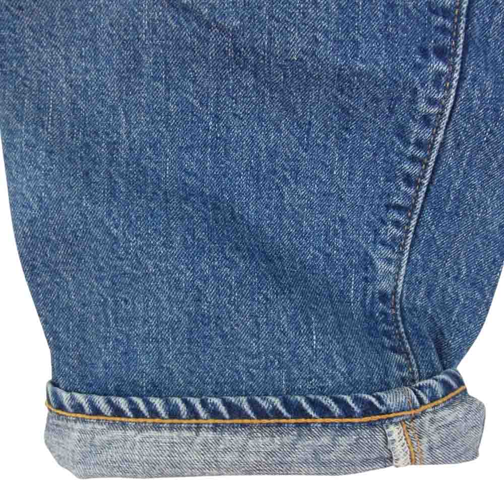 WAREHOUSE ウエアハウス Lot 1101 ボタンフライ デニムパンツ ブルー系 34【中古】