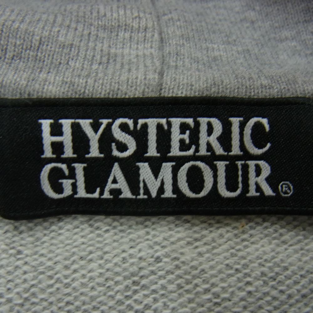 HYSTERIC GLAMOUR ヒステリックグラマー 0243CF14 ファック ベア プルオーバー パーカー グレー系 M【中古】