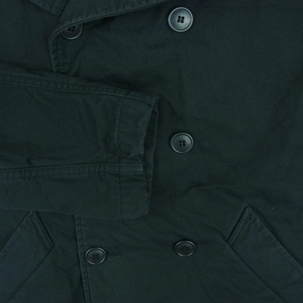 HYSTERIC GLAMOUR ヒステリックグラマー 02183AC06 Pコート ミリタリー ピー コート コットン 日本製 ブラック系 M【中古】