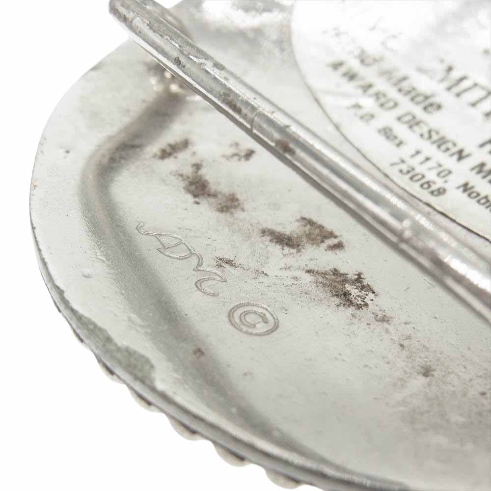 シルバースミスコレクション  ハンドメイド ハンドエングレイブ ベルトバックル ゴールド系 シルバー系【中古】