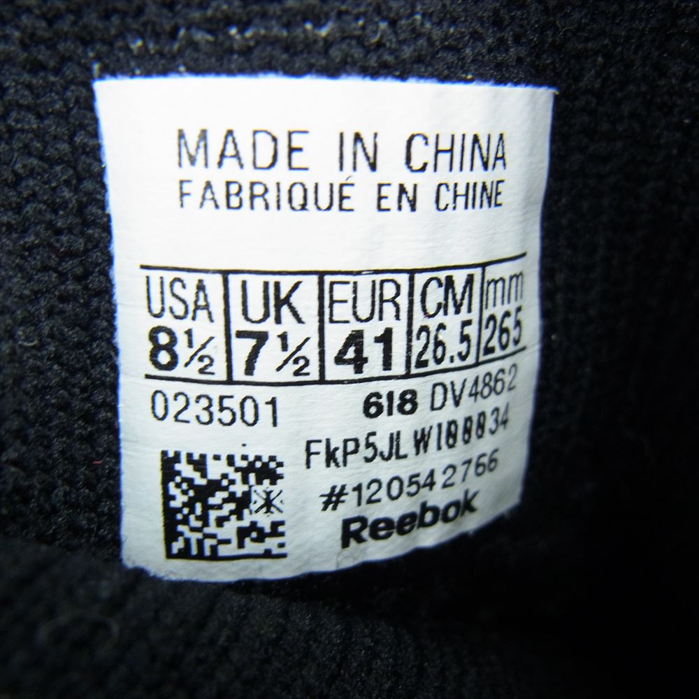 VETEMENTS ヴェトモン × Reebok リーボック ソックス スニーカー ブラック系【中古】