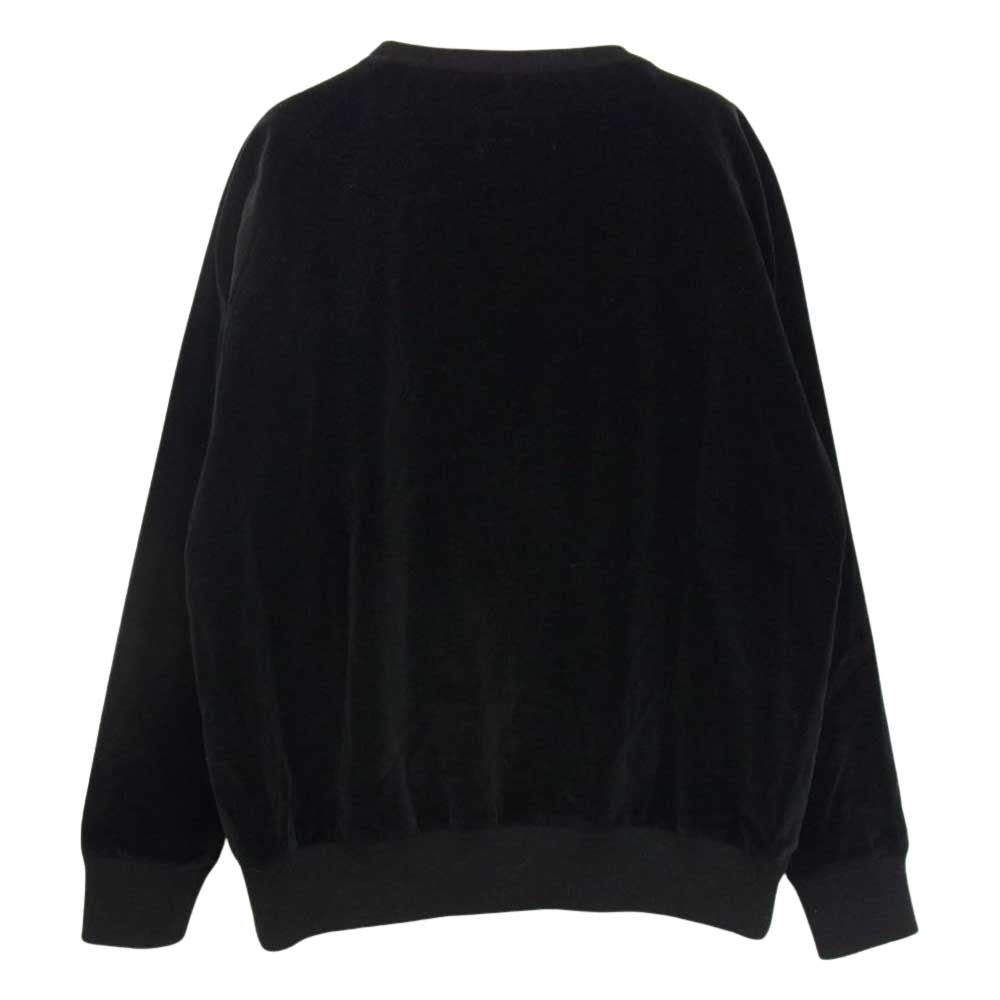 ダブレット CHAOS EMBROIDERY PULLOVER 刺繍 プルオーバー ブラック系 M【中古】