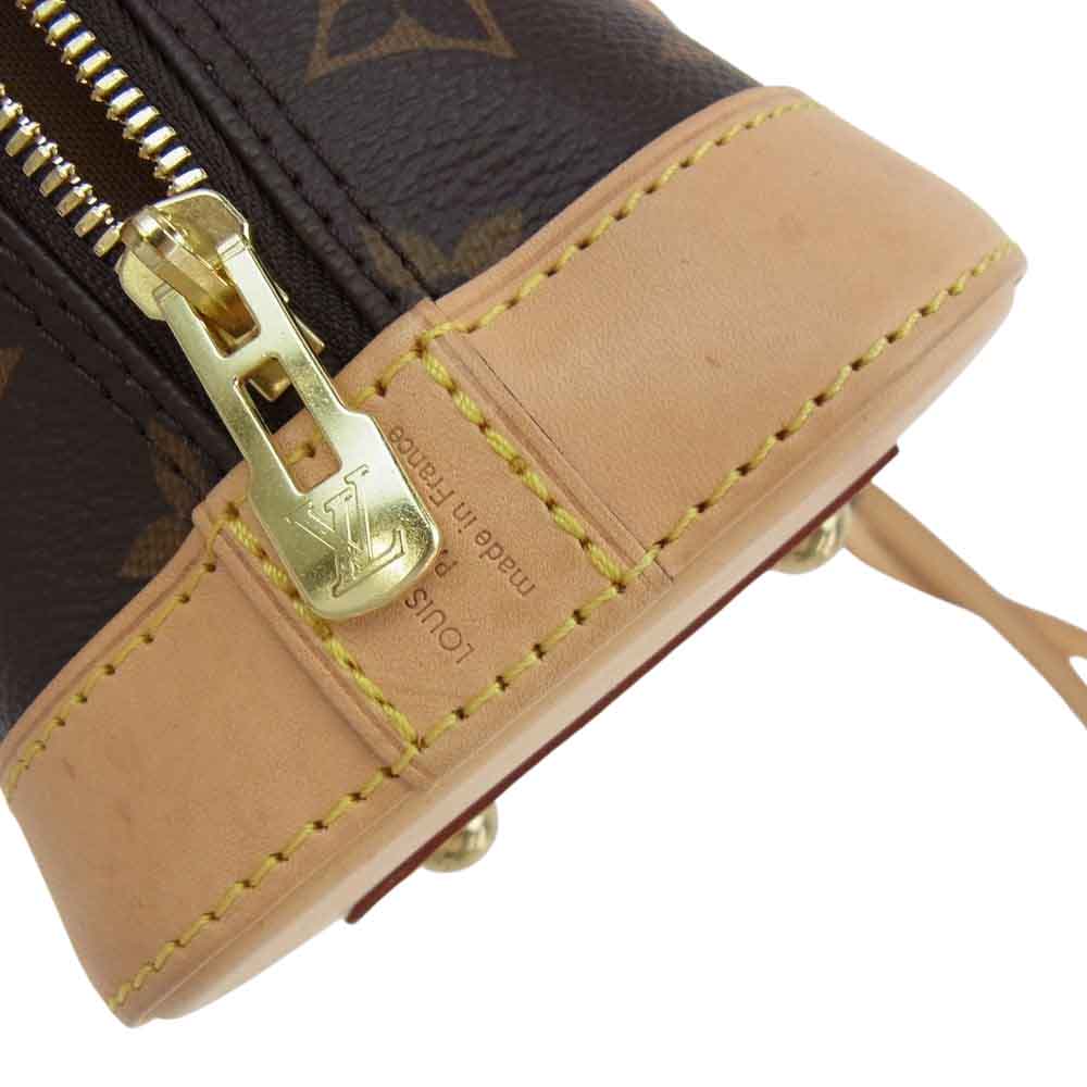 LOUIS VUITTON ルイ・ヴィトン M53152 モノグラム アルマ BB ハンドバッグ ショルダーバッグ 2WAY ブラウン系【中古】