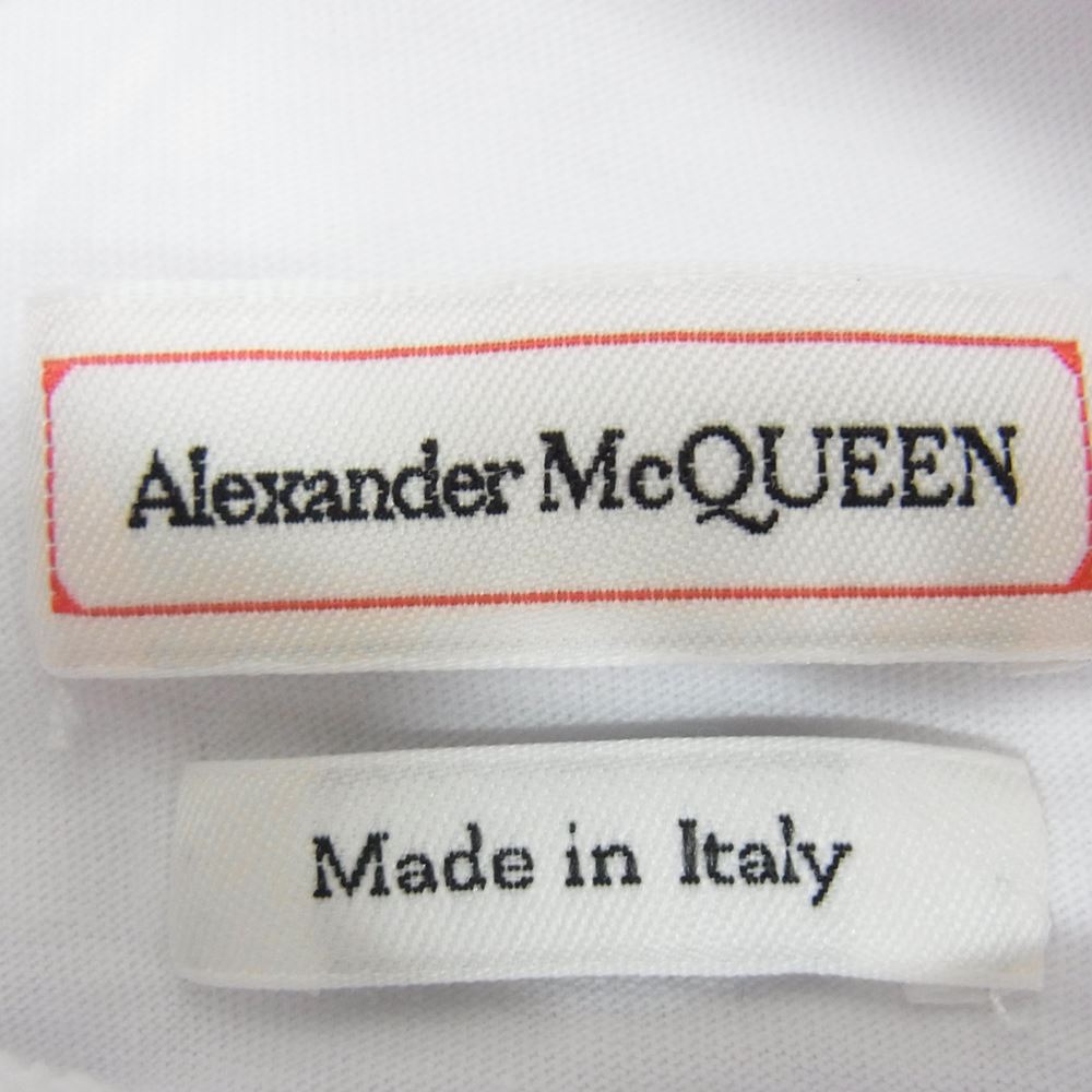 Alexander McQueen アレキサンダーマックイーン 658545 QZAD5-0520 グラフィティ ロゴプリント ジョガー スウェット パンツ ホワイト系 38【美品】【中古】