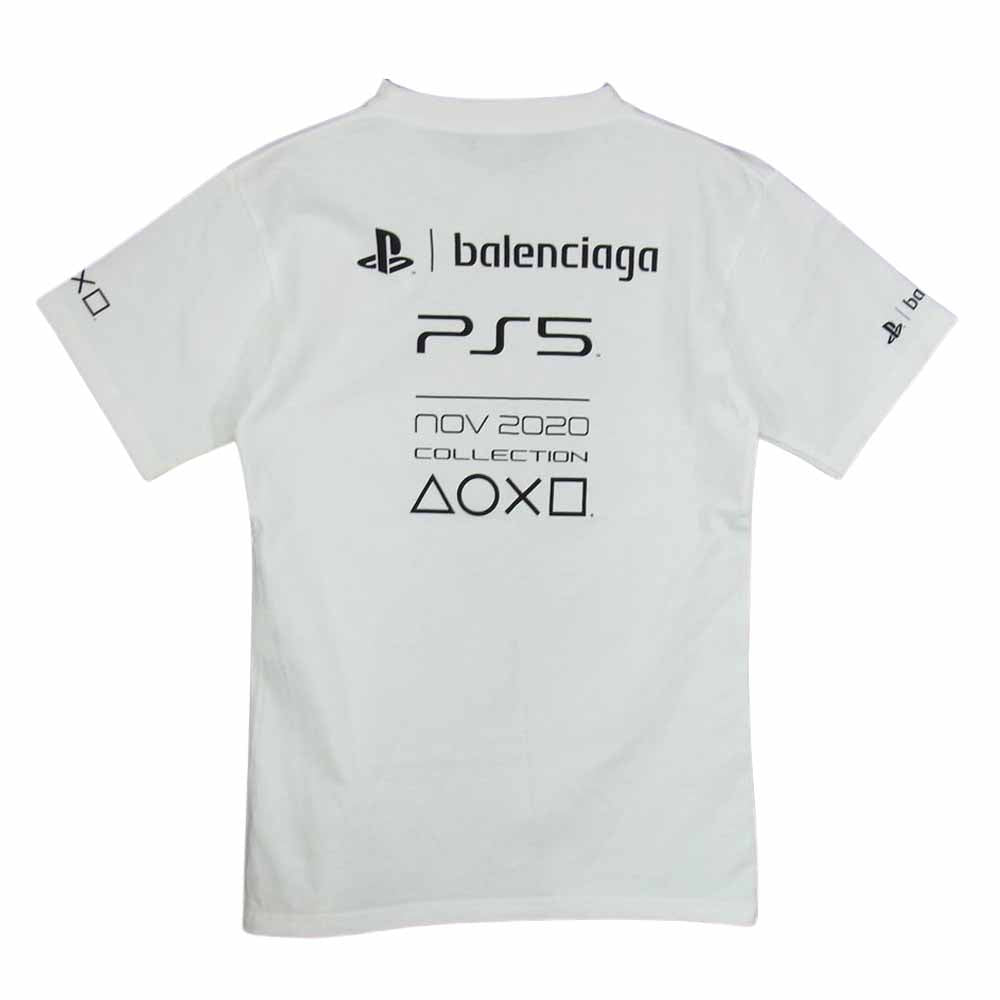 BALENCIAGA バレンシアガ 21AW 661705 PlayStation 5 PS5 Tシャツ 半袖 ...