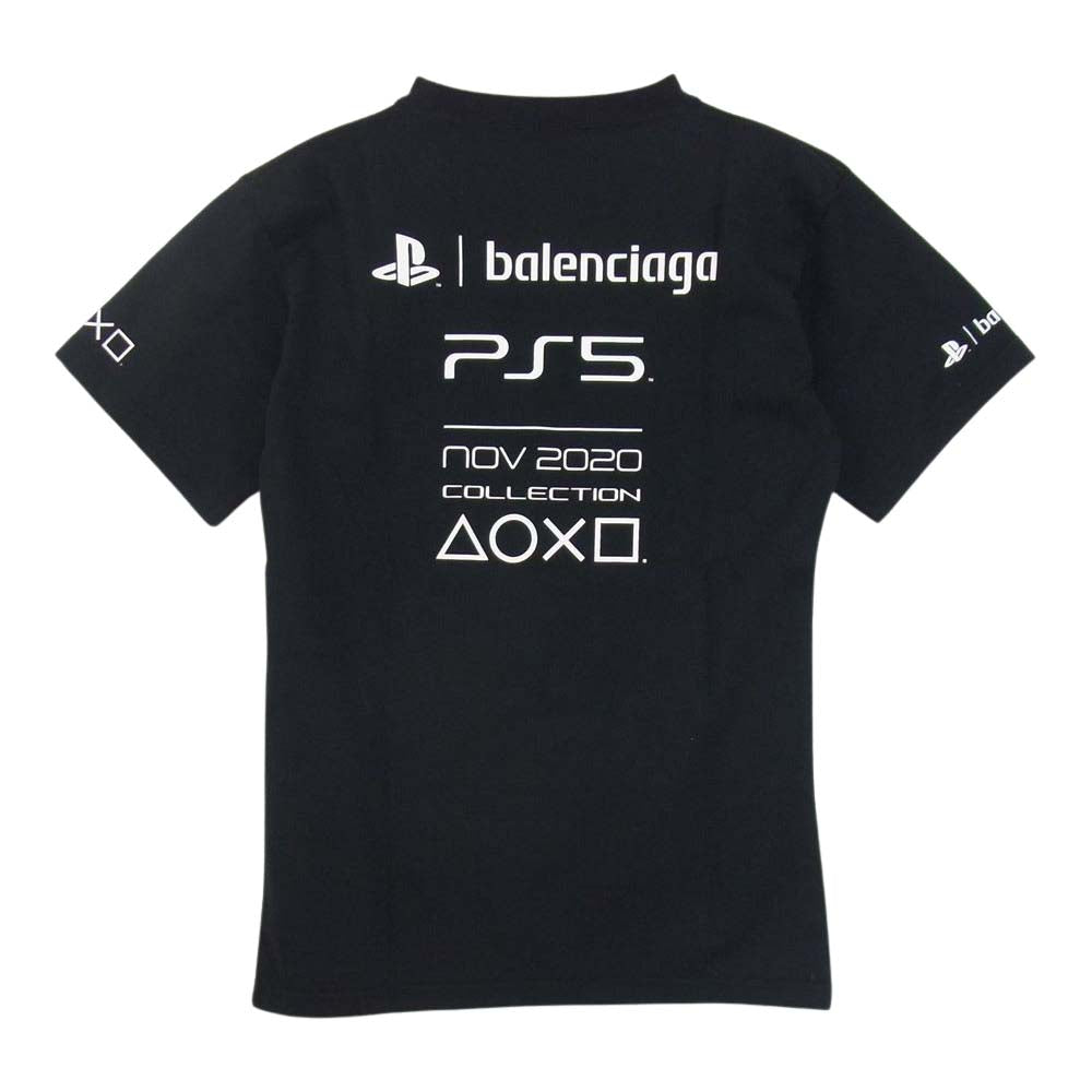 BALENCIAGA バレンシアガ 21AW 661705 PlayStation 5 PS5 Tシャツ 半袖