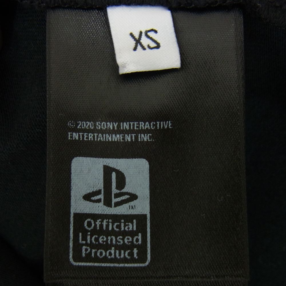 BALENCIAGA バレンシアガ 21AW 661705 PlayStation 5 PS5 Tシャツ 半袖 レディース ブラック ブラック系 XS【極上美品】【中古】