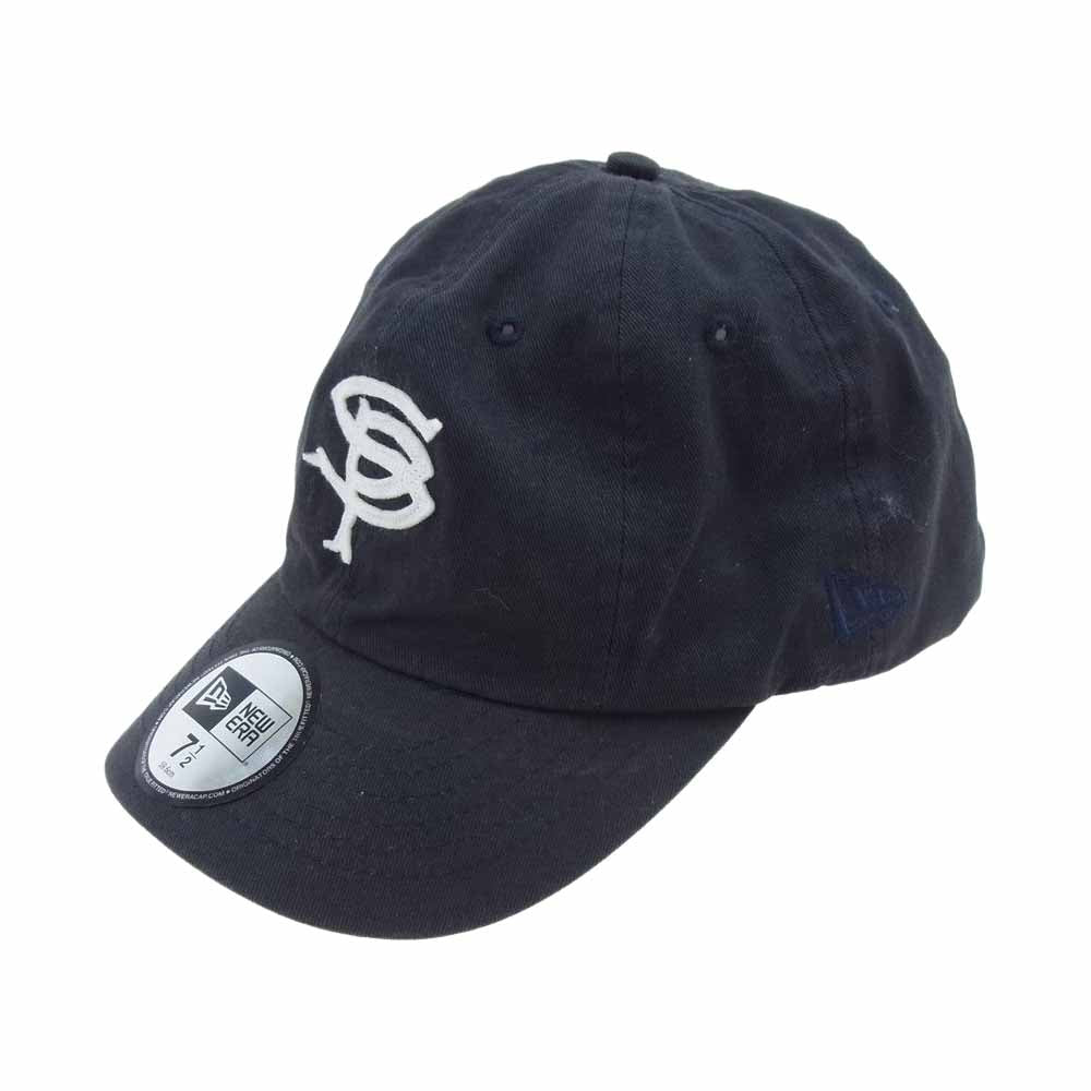 SOPHNET. ソフネット NEW ERA 9FORTY D FRAME CAP ニューエラ キャップ ブラック系【中古】