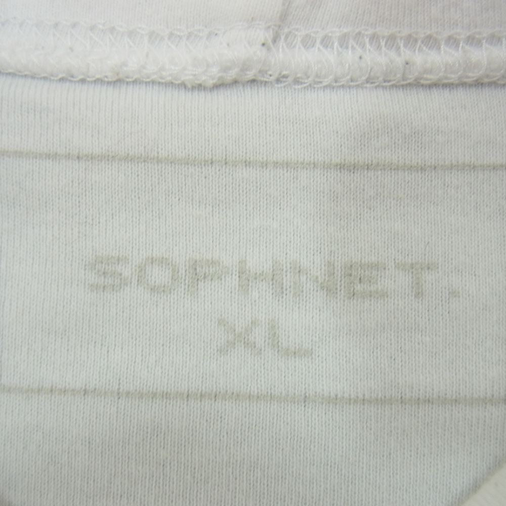 SOPHNET. ソフネット SCORPION TURTLE NECK TEE スコーピオン ハイネック ホワイト系 XL【中古】